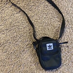 Black Adidas Festival Crossbody Bag.
